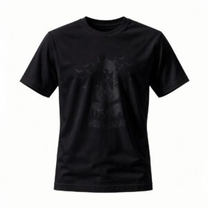 Halloween Witch T-Shirt Black Gothic Design for Men / Women