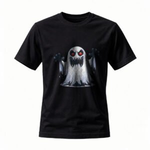 Scary Ghost Halloween T-Shirt for Men / Women Spooky Fun Party Wear