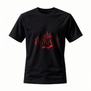 Beware Halloween Bat Spiderweb T-Shirt for Men / Women