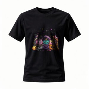 Halloween Kawaii Candy Bags T-Shirt for Men / Women Fun Costume Party Gift