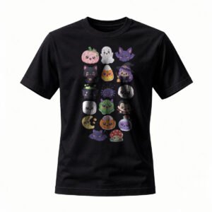 Cute Halloween Characters T-Shirt for Men / Women