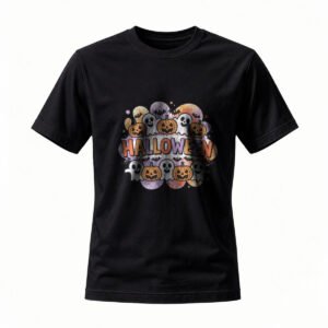 Halloween Pumpkin Ghost T-Shirt for Men / Women Festive Party Wear