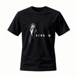 Scream Movie Ghostface T-Shirt Men's Women's Horror Fan Tee