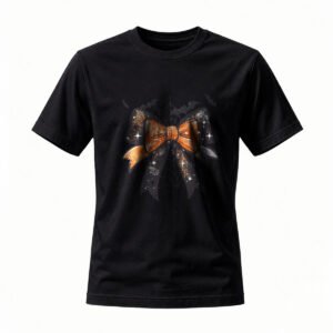 Halloween Bow T-Shirt for Men / Women Spooky Party Costume Tee
