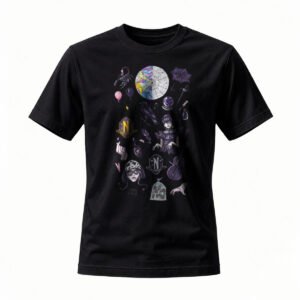 Men's Women's Gothic Fantasy T-Shirt Dark Art Design