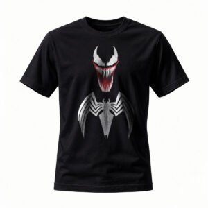 Venom Spider Man T-Shirt Men's Women's Graphic Tee Marvel Comics Fan Gift