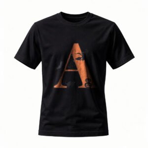 Halloween Letter A T-Shirt for Men / Women Spooky Design Party Wear
