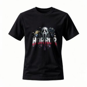 Horror Movie Fan T-Shirt Men Women Halloween Horror Film Graphic Tee