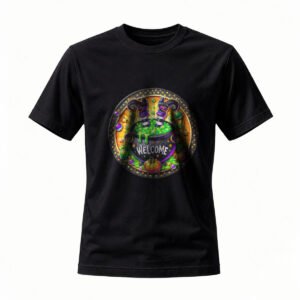 Halloween Witch Cauldron Welcome T-Shirt for Men / Women