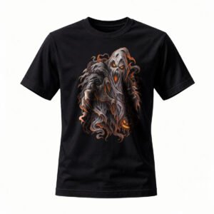 Halloween Ghost Monster T-Shirt Men's Women's Horror Tee Gift