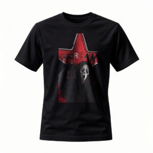 Scream Horror Movie T-Shirt Men's Black Halloween Tee Gift