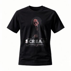 Scream Movie Poster T-Shirt Horror Fan Gift for Men / Women