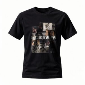 Scream Movie Collage T-Shirt Men's Horror Film Fan Tee