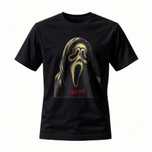 Scream Ghostface Horror T-Shirt Men Women Halloween Movie Tee