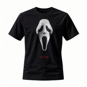 Scream Ghost Face T-Shirt Horror Movie Fan Tee for Men / Women