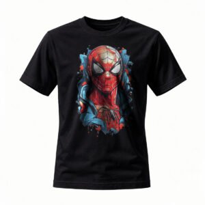 Spider-Man Art T-Shirt Men's Superhero Graphic Tee