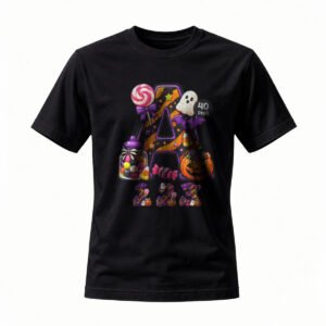 Halloween Candy Letter A T-Shirt for Men / Women Party Costume Gift
