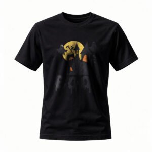 Halloween Haunted House T-Shirt for Men / Women Spooky Ghost Design