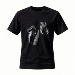 Scream Movie Mask T-Shirt Horror Film Fan Gift