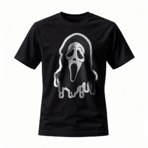 Scream Ghost Face T-Shirt Men Women Horror Movie Tee Halloween Gift