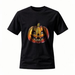 Halloween Pumpkin T-Shirt for Men and Women