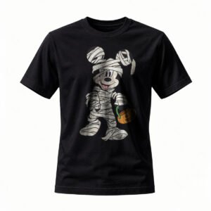 Mickey Mouse Mummy Halloween T-Shirt for Men / Women