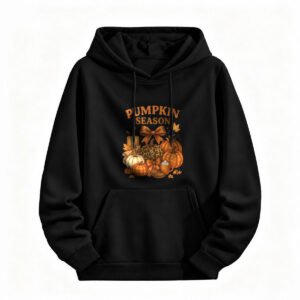 Pumpkin Season Hoodie Autumn Harvest Design for Men or Women