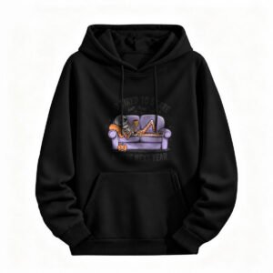 Halloween Skeleton Sofa Hoodie Funny Scary Design for Men or Women
