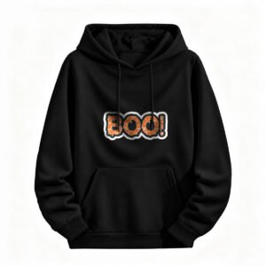 Halloween Boo Hoodie for Men or Women Spooky Festive Sweatshirt