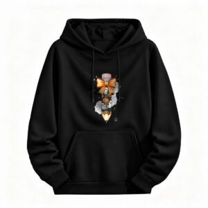 Halloween Ghost Pumpkin Hoodie for Men or Women Cute Spooky Design