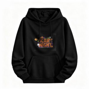 Scary Night Halloween Hoodie for Men or Women Spooky Party Costume Sweatshirt