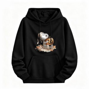 Halloween Snoopy Mummy Hoodie for Men or Women Cute Pumpkin Design