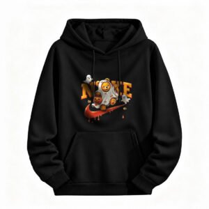 Halloween Teddy Bear Ghost Hoodie for Men or Women Cute Spooky Design