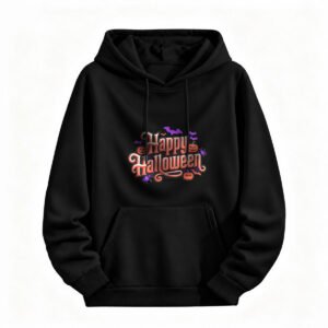 Happy Halloween Hoodie for Men or Women Festive Party Costume Sweatshirt
