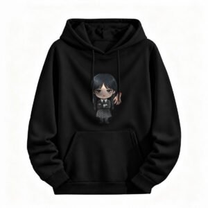 Chibi Girl Anime Hoodie for Men or Women Halloween Gift Sweatshirt