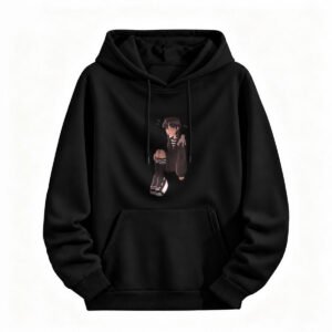 Anime Girl Hoodie Unisex Casual Streetwear Sweatshirt