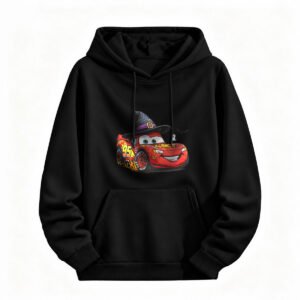 Halloween Lightning McQueen Witch Hoodie for Men or Women