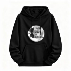 Wednesday Addams Hoodie Halloween Graphic Sweatshirt for Men or Women