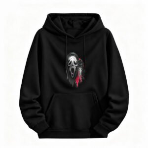 Scream Horror Movie Hoodie Halloween Costume Sweatshirt for Men or Women