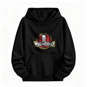 Wednesday Addams Hoodie Halloween Costume Men Women Black Sweatshirt