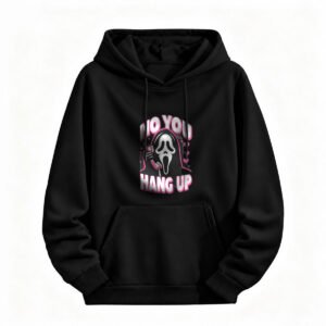 Halloween Scream Hoodie Do You Hang Up Men Women Pullover Sweatshirt