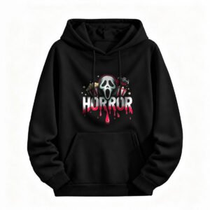 Horror Movie Fan Hoodie for Men or Women Halloween Costume Sweatshirt
