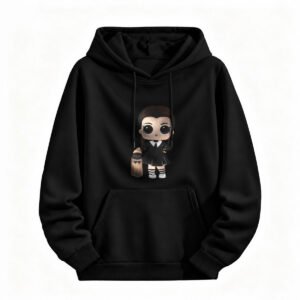 Addams Family Wednesday Chibi Hoodie Halloween Gift for Men or Women