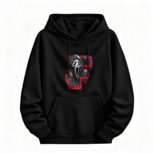 Scream Horror Movie Hoodie Halloween Costume Men Women Black Sweatshirt