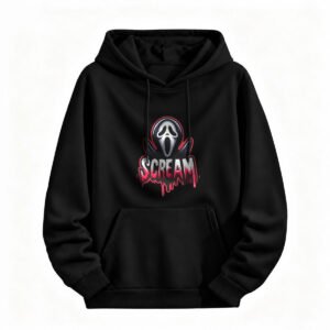 Scream Ghost Face Hoodie Halloween Horror Sweatshirt Men Women