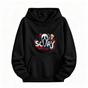 Scary Halloween Horror Movie Hoodie for Men or Women