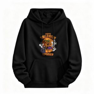 Halloween Spooky Pumpkin Hoodie for Men or Women Happy Halloween Sweatshirt