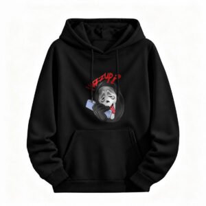 Halloween Horror Hoodie Men Women Spooky Ghost Face Print Sweatshirt