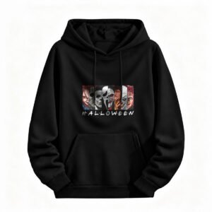 Halloween Horror Icons Hoodie Men Women Spooky Costume Party Sweatshirt