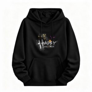Happy Halloween Pumpkin Hoodie for Men or Women Spooky Festival Sweatshirt